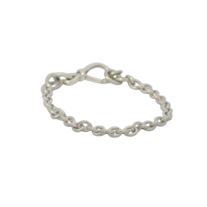 Pandora 925 Sterling Silver Chunky Infinity Knot 7.5" Chain Bracelet