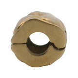 Pandora Retired Solid 14k Yellow Gold Hearts Love Clip Spacer Charm