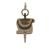 Solid 10kt Rose Gold Diploma Graduation Scroll Dangle Charm