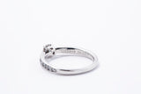 Tiffany & Co Harmony Engagement Diamond Band 950 Platinum Ring Size 3 3/4