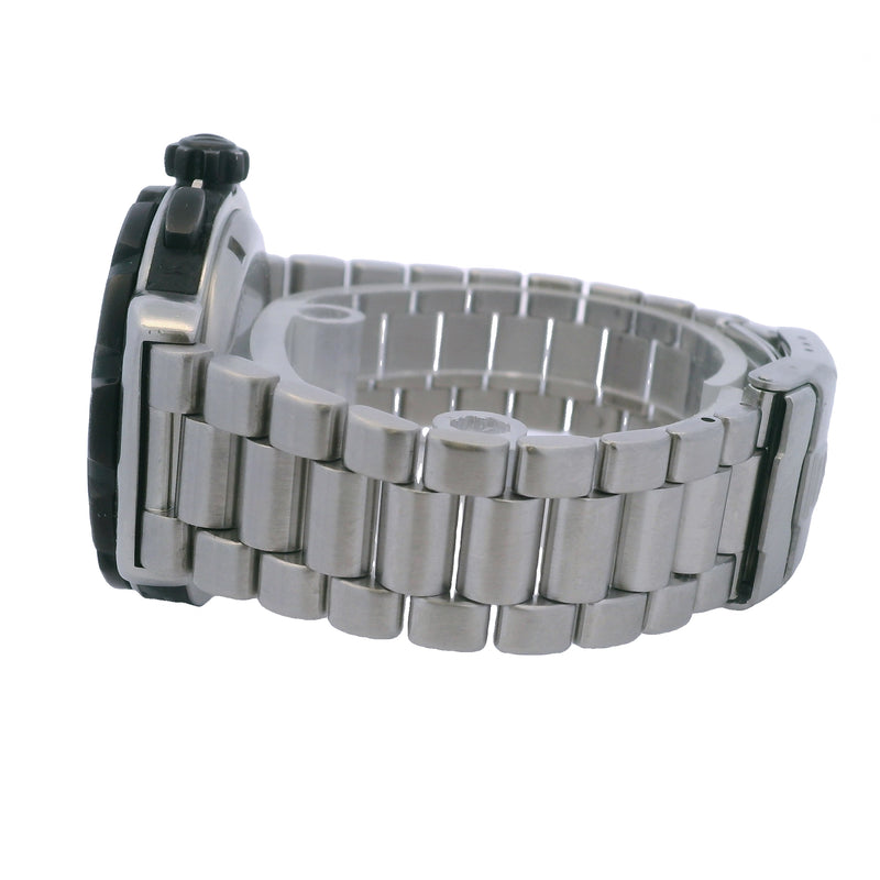 Tag Heuer Aquaracer CAC1110 39mm Stainless Steel Black Dial Watch