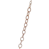 Disney Brand Solid 10kt Rose Gold 19" Cable Chain Necklace