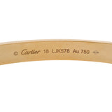 Authentic Cartier Solid 18kt Yellow Gold Classic Love Bracelet Screwdriver 18