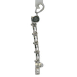 EFFY 14kt White Gold and Diamond Convertible Magnetic Halo to Long Dangle Star Pendant