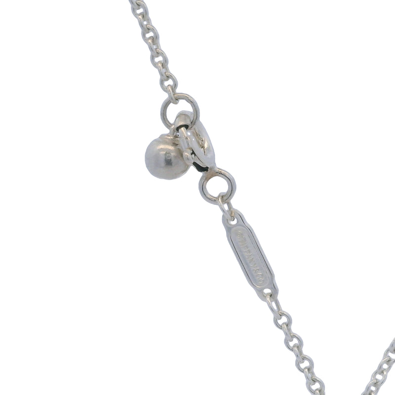 Tiffany & Co HardWear Collection 925 Sterling Silver 12.75mm Ball Pendant on Adjustable 18-20" Chain
