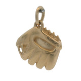 Vintage Solid 14kt Yellow Gold Baseball Glove Mitt Sports Charm
