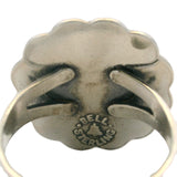 Bell Trading Post Solid 925 Sterling Silver Enamel Inlay Sunface Ring Size 8