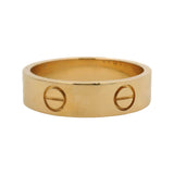 Cartier Solid 18kt Yellow Gold Classic LOVE Screw Ring Size 64 10 3/4