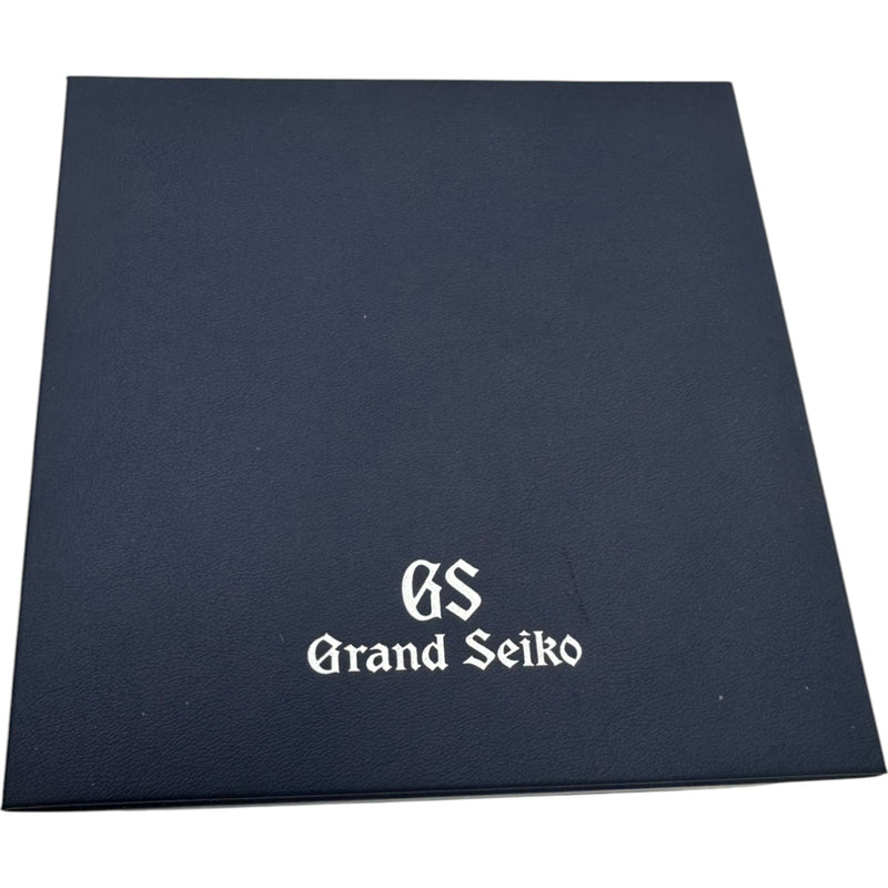 Grand Seiko Elegance SBGW283 37mm Steel Leather Watch B&P