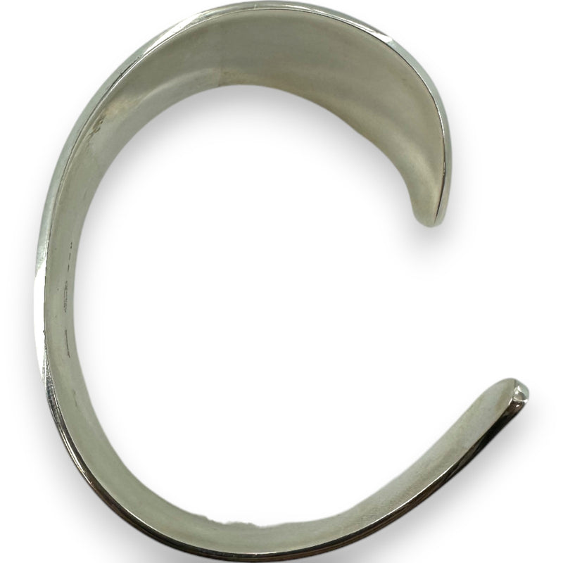 Post-1945 Georg Jensen 925 Sterling Silver Wrap Cuff Bracelet #330 Made In Denmark