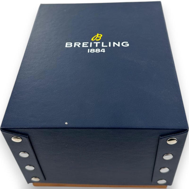 Breitling Chronoliner Y24310 46mm Steel Watch Brown Bezel Watch B&P 2017