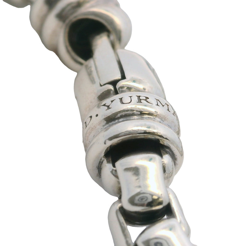 David Yurman 925 Sterling Silver 5mm Box Chain 8.75" Bracelet