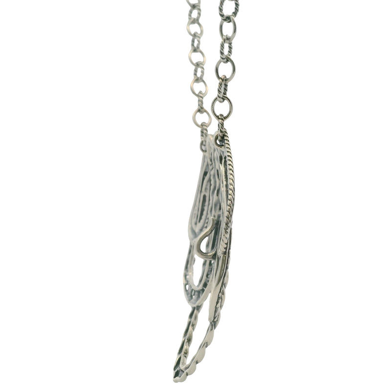 Carolyn Pollack 925 Sterling Silver Lasting Connection Relios 16" Necklace