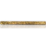 Antique Victorian Hand Chased Floral Motif 10k Solid Gold Pin Brooch