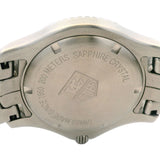 TAG Heuer Link WJ1117 Quartz Black Diamond Dial Bezel Steel Watch