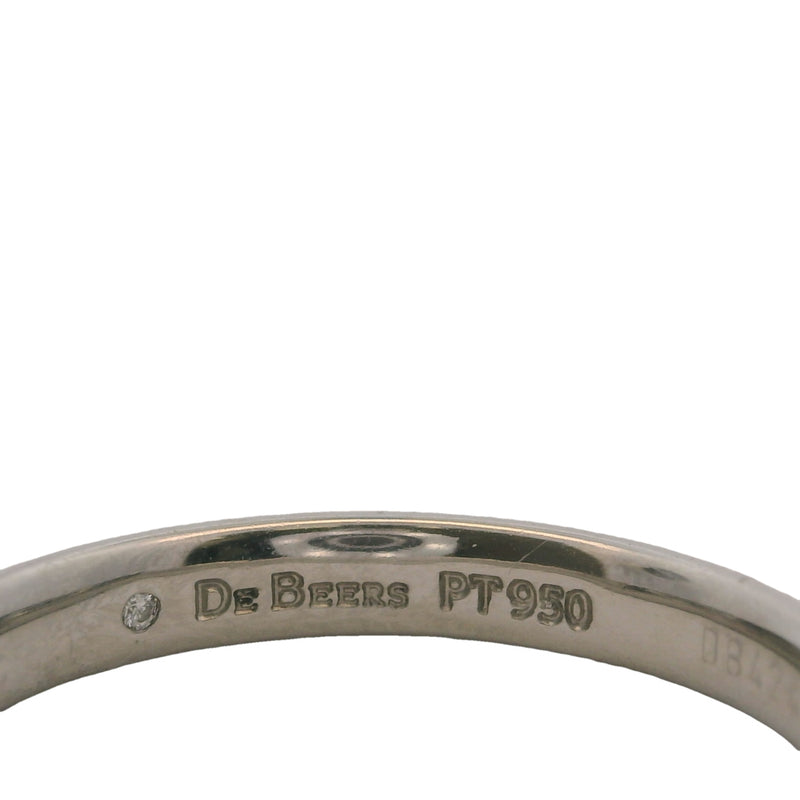 De Beers DB Classic 3mm Band in Platinum Size 7.5