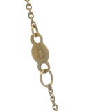 Solid 18kt Yellow Gold Georg Jensen 18" Cable Chain