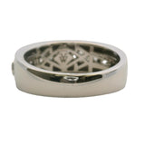 Vera Wang Love Collection Men's Channel Set 1ctw Diamond and Sapphire 7.7mm Wide Band Ring Size 10