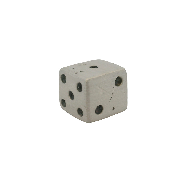 Solid 925 Sterling Silver 6-Sided 20mm Wide Dice