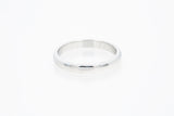 Tiffany & Co Classic Platinum Thin Domed Wedding Band Ring Size 7.25 Retail $1150