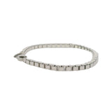 Tiffany & Co 925 Sterling Silver Venetian Box Link Chain 7.75" 4mm Bracelet