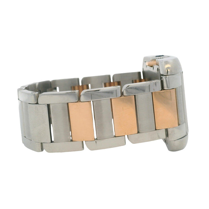 Cartier Tank Anglaise W5310007 Steel & Gold 3511 Watch
