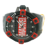 Invicta Marvel Logo 29025 56mm Black Dial Steel Automatic 200m Watch W/ Box