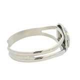 Carolyn Pollack 925 Sterling Silver Relios Multi-Stone Inlay Cuff 6.5" Bracelet
