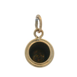Solid 10kt Yellow Gold Sewing Thimble Crafts Dangle Charm