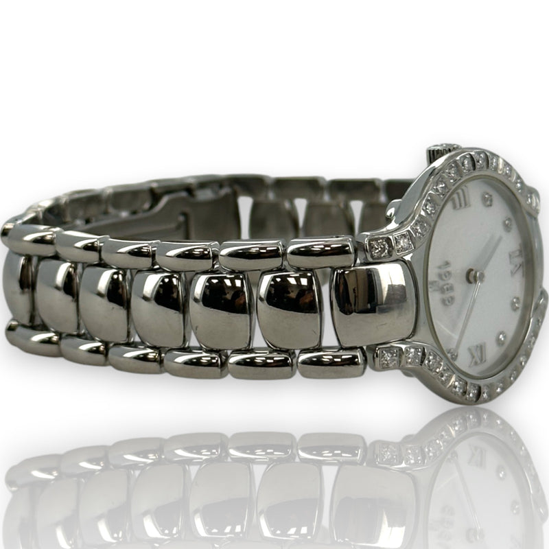 Ebel Beluga e9157428 Diamond 27mm Mother of Pearl Stainless Steel Watch