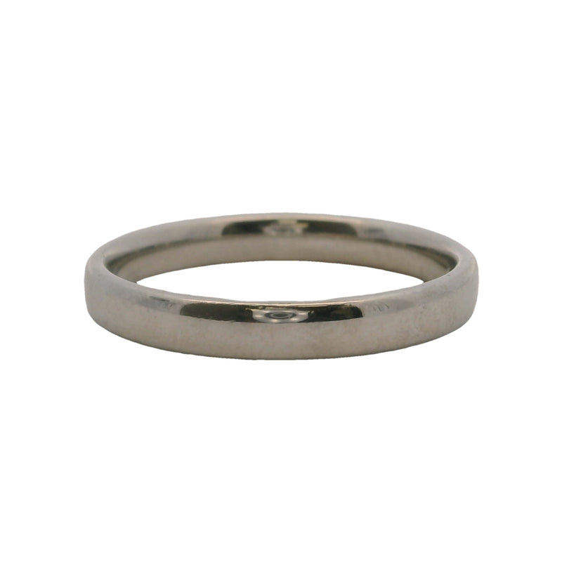 De Beers DB Classic 3mm Band in Platinum Size 7.5