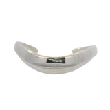 Vintage Los Ballesteros 925 Sterling Silver Simple Modernist Cuff Bracelet Made in Mexico