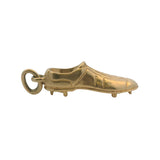 Vintage Solid 14kt Yellow Gold Baseball Cleat 3D Shoe Charm