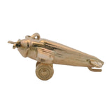 Vintage Solid 14kt Yellow Gold Airplane 3D Moving Propeller Charm