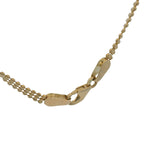Retired Mejuri Solid 14kt Yellow Gold Mesh 15" Chain Necklace with Citrine Pendant