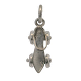 Vintage 925 Sterling Silver Roller skate Rollerblading Charm