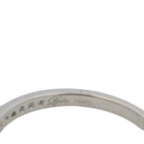 Djula Solid 18kt White Gold and 0.24ctw Diamond Star of David Dangle Pinky Ring Size 2.5