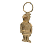 Vintage Solid 14kt Yellow Gold Boy Child in Baseball Cap Charm Pendant (2)