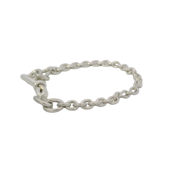 Pandora 925 Sterling Silver Chunky Infinity Knot 7.5" Chain Bracelet