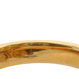 Amina Sorel 18kt Yellow Gold "Continuum" Large Celestial Spiral Statement Diamond Ring