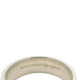 Retired Tiffany & Co Solid 925 Sterling Silver Diamond Point 7mm Band Ring Size 10