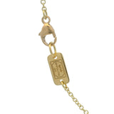 Ippolita 18k Yellow Gold Teardrop Pendant 18" Necklace Mother Of Pearl Quartz