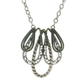 Carolyn Pollack 925 Sterling Silver Lasting Connection Relios 16" Necklace