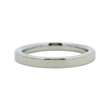 Brilliant Earth Solid 18kt White Gold 2.3mm Wedding Stackable Band Ring Size 4.5
