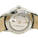 Raymond Weil Freelancer 2780 43mm Silver Dial Leather Strap Steel Watch