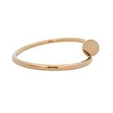Authentic Cartier 18kt Rose Gold Classic Juste un Clou Nail 6.5" 17cm Bracelet