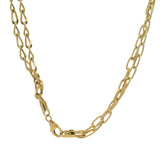 Vintage Solid 18kt Yellow Gold Multi-Chain Adjustable Coral Pendant Tassel 20.5" Textured Necklace