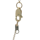 Solid 14kt Yellow Gold and Portrait Cut Sliced Diamond Station Necklace 18"