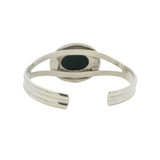 Carolyn Pollack 925 Sterling Silver Relios Multi-Stone Inlay Cuff 6.5" Bracelet