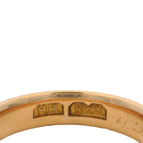 Antique 1908 Solid 18kt Yellow Gold Comfort Fit 4.5mm Band Ring Size 7